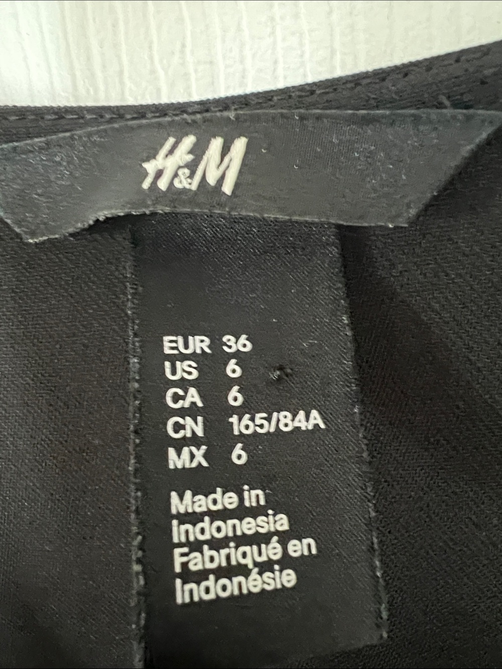 H&M Black Long Sleeve Wrap-Front Jumpsuit - Picture 2 of 5